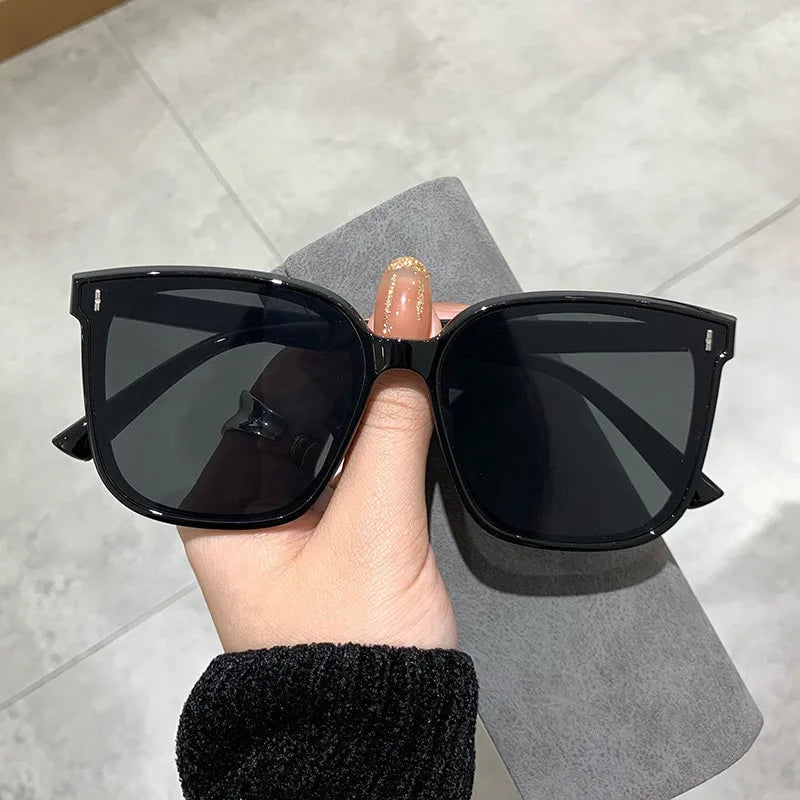 Oversized Vintage Square Retro Sunglasses Happy Phoenix