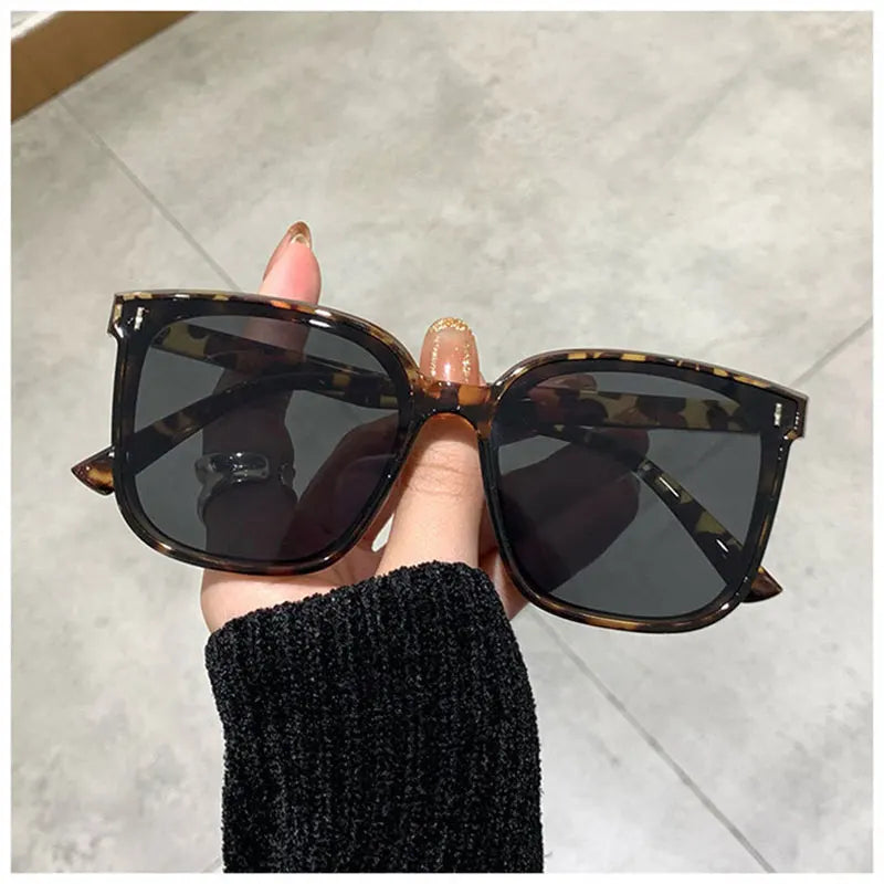 Oversized Vintage Square Retro Sunglasses Happy Phoenix